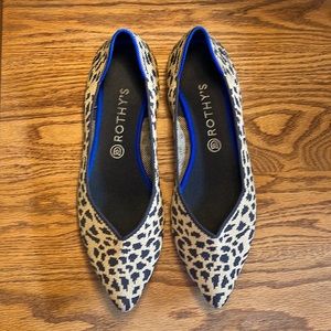 EUC | Rothy’s Retired Leopard Print Points